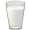 Glass of Milk emoji on Apple